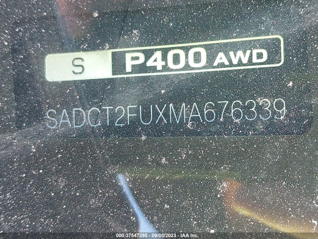 2021 JAGUAR F-PACE SADCT2FUXMA676339 Photo 8