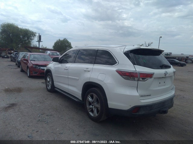 2015 TOYOTA HIGHLANDER LIMITED VIN: 5TDYKRFH9FS087059