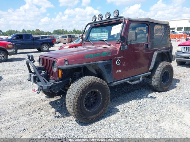 2002 JEEP WRANGLER X VIN: 1J4FA39S42P775905