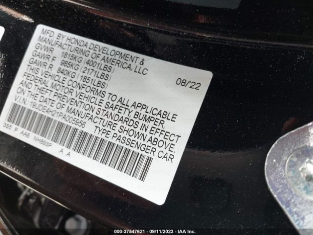 19UDE4H21PA005956 Acura Integra