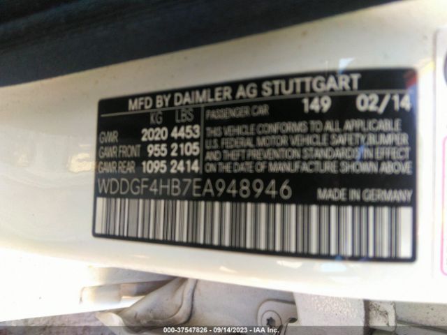 WDDGF4HB7EA948946 Mercedes-Benz C-class C 250