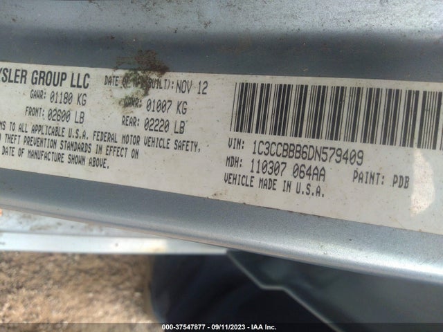 2013 CHRYSLER 200 1C3CCBBB6DN579409 Photo 8