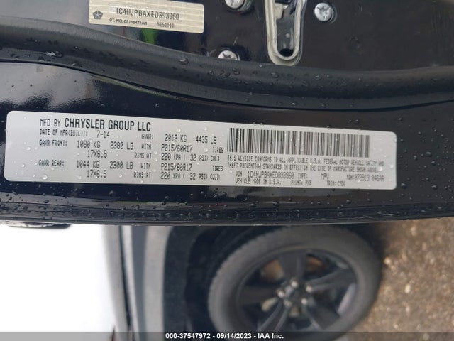 1C4NJPBAXED893960 Jeep Patriot Altitude