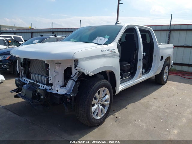 Chevrolet Silverado 1500 Custom 2022 1GCPABEK4NZ607734 Image 2
