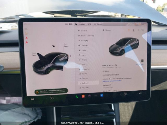 5YJ3E1EA3KF424671 Tesla Model 3 Standard Range