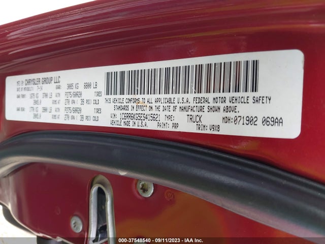 RAM 1500 Express 2014 1C6RR6KG5ES415621 Image 9