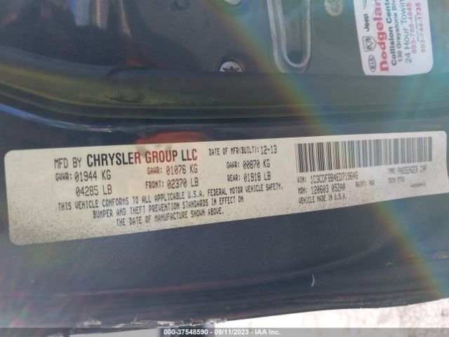 1C3CDFBB4ED719646 Dodge DART SXT