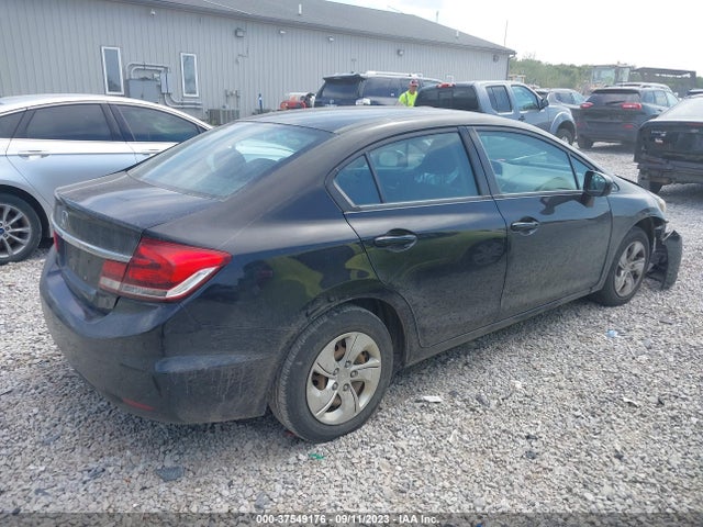 Honda Civic Sedan Lx 2014 2HGFB2F56EH539309 Image 4