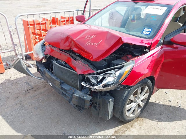 2012 HYUNDAI ACCENT GLS VIN: KMHCU4AE1CU224566