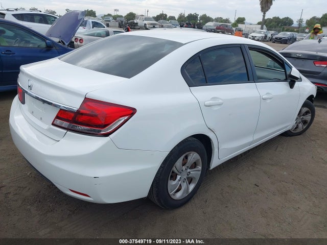 2013 HONDA CIVIC SDN LX VIN: 19XFB2F55DE209251