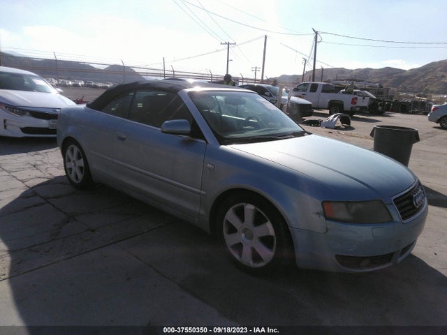 2006 AUDI A4 1.8T VIN: WAUAC48H86K010069