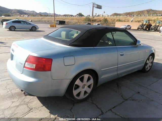 2006 AUDI A4 1.8T VIN: WAUAC48H86K010069
