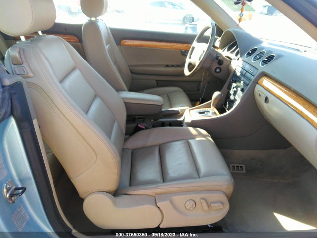 2006 AUDI A4 1.8T VIN: WAUAC48H86K010069