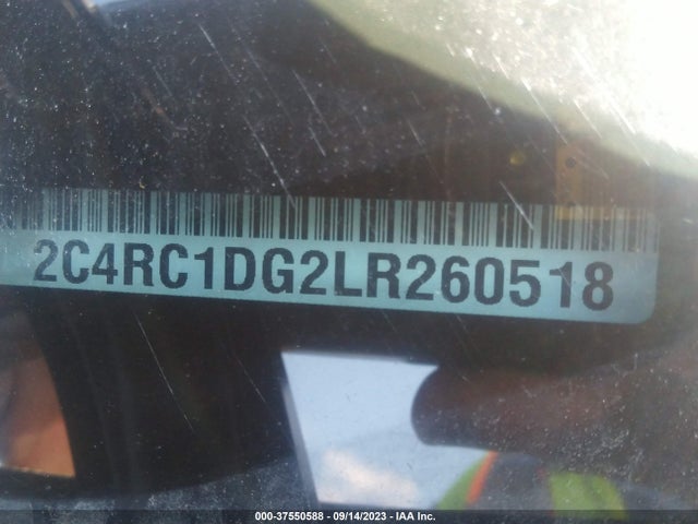 Chrysler Voyager Lxi 2020 2C4RC1DG2LR260518 Image 9
