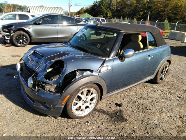 2009 MINI COOPER CONVERTIBLE WMWMS335X9TG89206 Photo 1