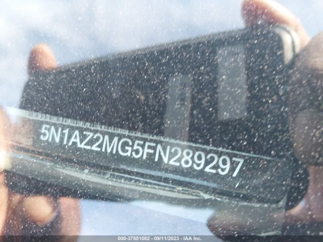 5N1AZ2MG5FN289297 Nissan Murano Platinum