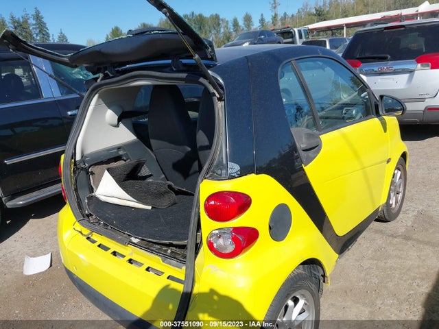 2008 SMART FORTWO PASSION/PURE VIN: WMEEJ31XX8K130384