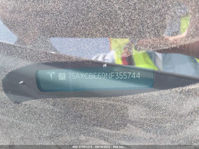 2022 TESLA MODEL X 7SAXCBE69NF355744 Photo 8