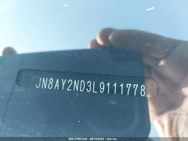 JN8AY2ND3L9111778 Nissan Armada Sl