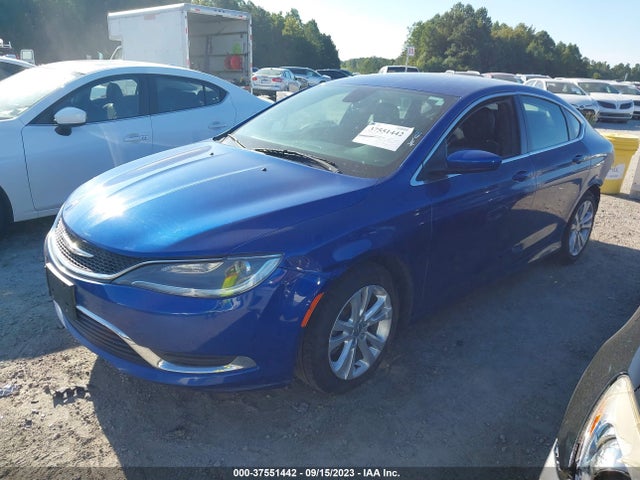 2016 CHRYSLER 200 LIMITED PLATINUM VIN: 1C3CCCABXGN178540