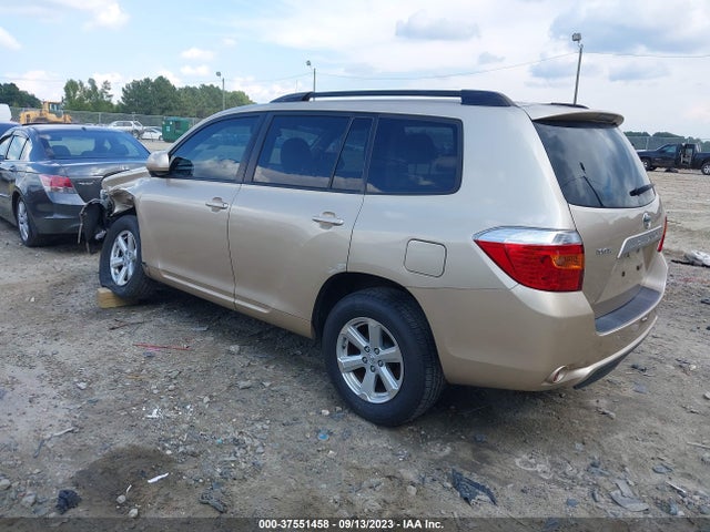 2009 TOYOTA HIGHLANDER BASE VIN: JTEDA41A492007558