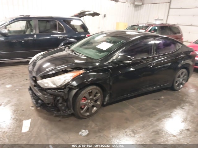 2013 HYUNDAI ELANTRA LIMITED PZEV VIN: 5NPDH4AE1DH268088