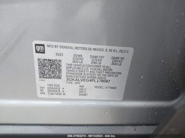 3GKALVEG4PL178087 GMC Terrain Slt