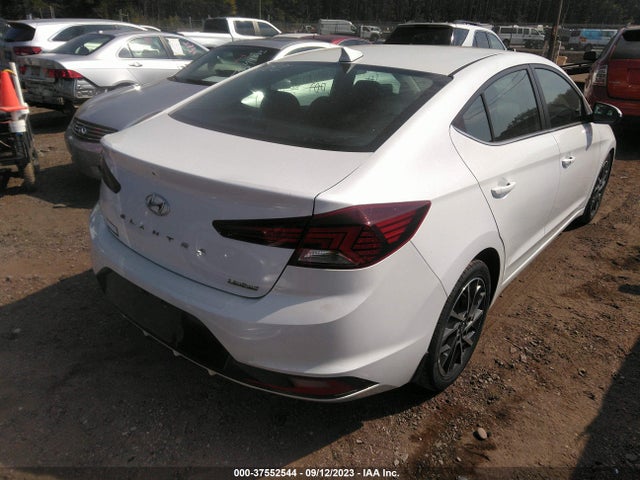 2020 HYUNDAI ELANTRA LIMITED VIN: 5NPD84LF1LH501066