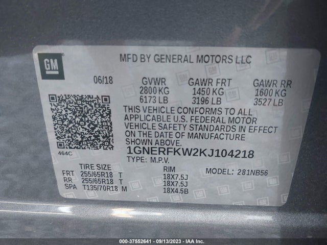 Chevrolet Traverse Ls 2019 1GNERFKW2KJ104218 Image 9