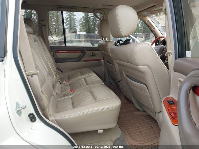 2000 LEXUS LX 470 VIN: JT6HT00W9Y0110093