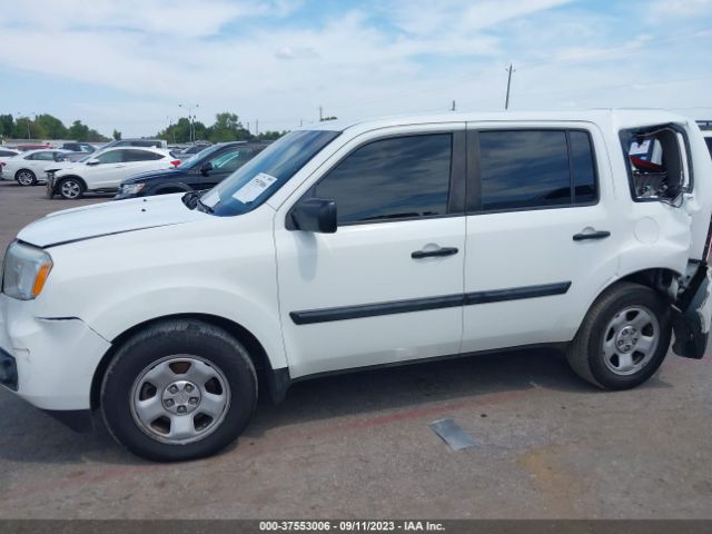 5FNYF4H27EB011567 Honda PILOT LX