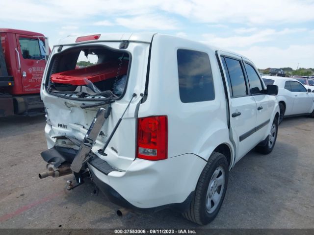 5FNYF4H27EB011567 Honda PILOT LX