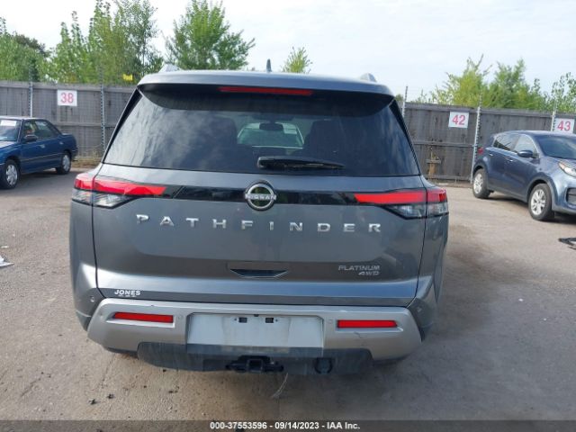 5N1DR3DK4NC267762 Nissan Pathfinder Platinum