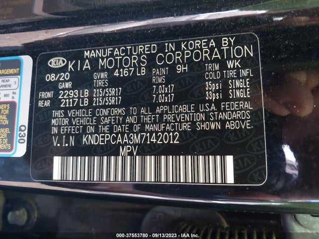 2021 KIA SELTOS KNDEPCAA3M7142012 Photo 8