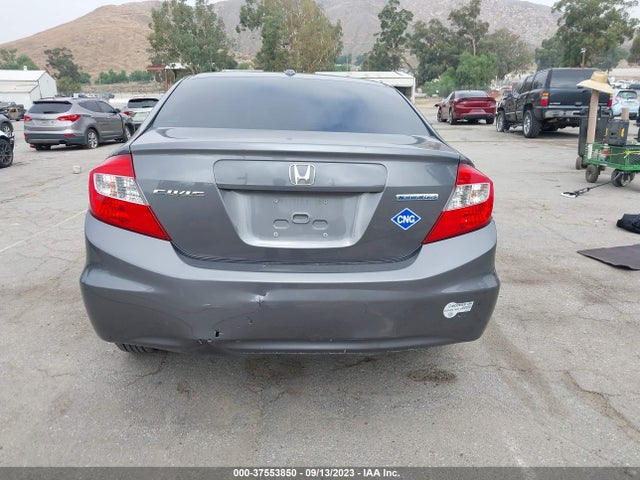 2012 HONDA CIVIC SDN CNG VIN: 19XFB5F58CE000652
