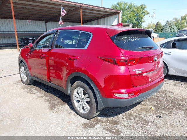 2019 KIA SPORTAGE LX VIN: KNDPMCAC2K7570220