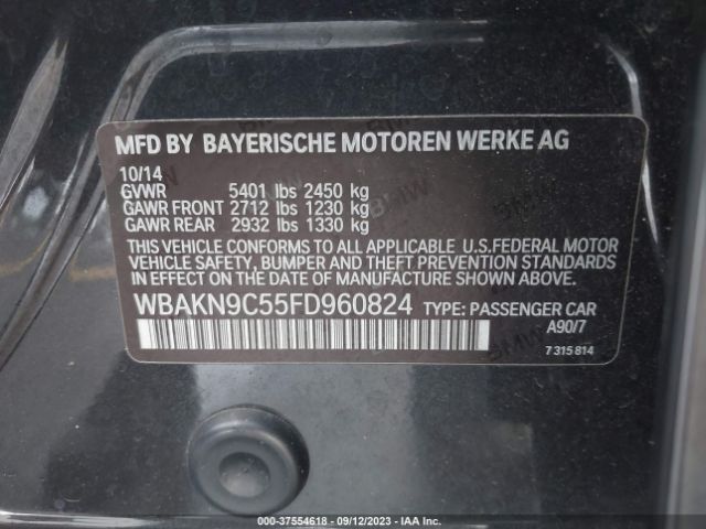 WBAKN9C55FD960824 BMW 5 Series 550i