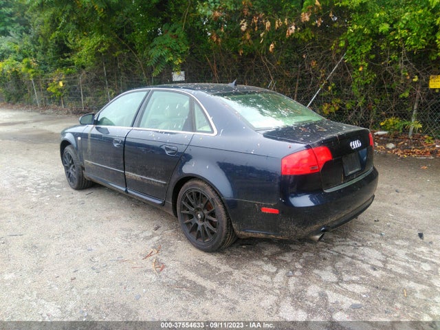 2008 AUDI A4 2.0T/SE 2.0T VIN: WAUDF78E68A004677