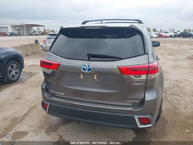 Toyota Highlander Hybrid Limited 2018 5TDDGRFH7JS046471 Image 8