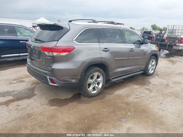 Toyota Highlander Hybrid Limited 2018 5TDDGRFH7JS046471 Image 10