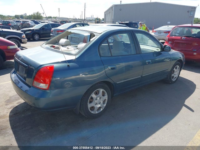 2002 HYUNDAI ELANTRA GLS VIN: KMHDN45D12U394301