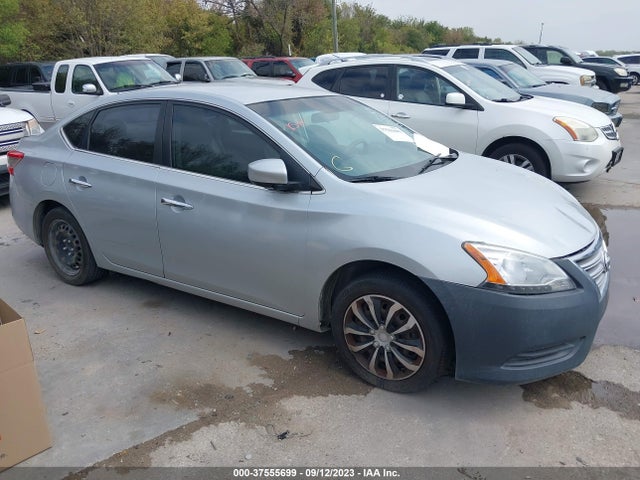 2013 NISSAN SENTRA S VIN: 3N1AB7AP6DL725312