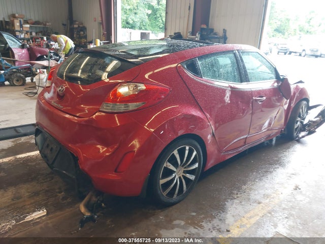 2013 HYUNDAI VELOSTER W/GRAY INT VIN: KMHTC6AD7DU118789