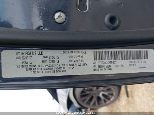 2C3CDZAG1GH264937 Dodge Challenger Sxt Plus