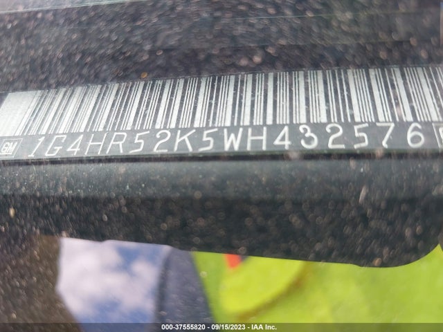 1998 BUICK LESABRE LIMITED VIN: 1G4HR52K5WH432576