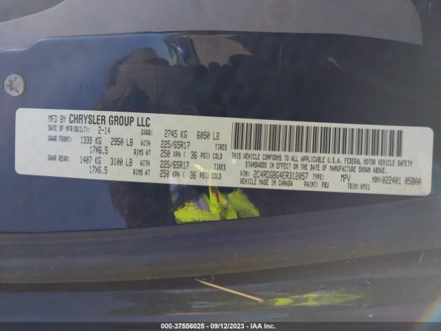 2C4RDGBG4ER312057 Dodge Grand Caravan American Value Pkg