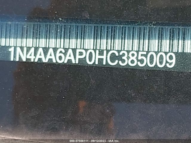 1N4AA6AP0HC385009 Nissan Maxima Platinum