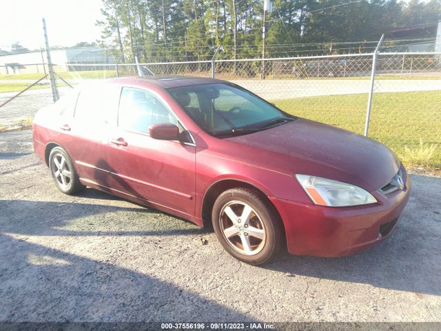 2005 HONDA ACCORD SDN EX-L VIN: 1HGCM56825A182234