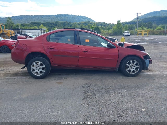 2005 DODGE NEON SXT VIN: 1B3ES56C65D226589