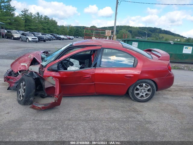 2005 DODGE NEON SXT VIN: 1B3ES56C65D226589
